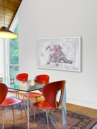 "The Philosopher" Framed Painting Print, 36"x24"