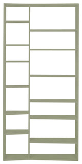 Valsa Composition 2012-001 Shelving Unit, Gray