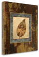 "Autumn Leaf Square III" By Silvia Vassileva, Giclee on Gallery Wrap Canvas