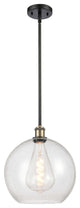 Innovations 516-1S-BAB-G124-12-LED 1-Light Mini Pendant, Black Antique Brass