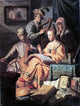 Rembrandt Van Rijn Music Workshop Wall Decal