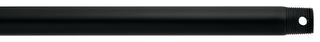 Fan Down Rod 48", Satin Black