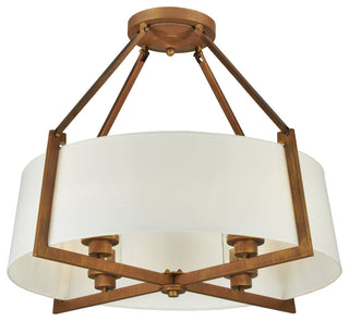 31" Cilindro Lucy Semi-Flush Mount