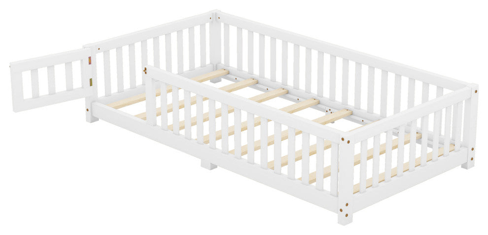 Gewnee Twin Size Bed Floor Bed