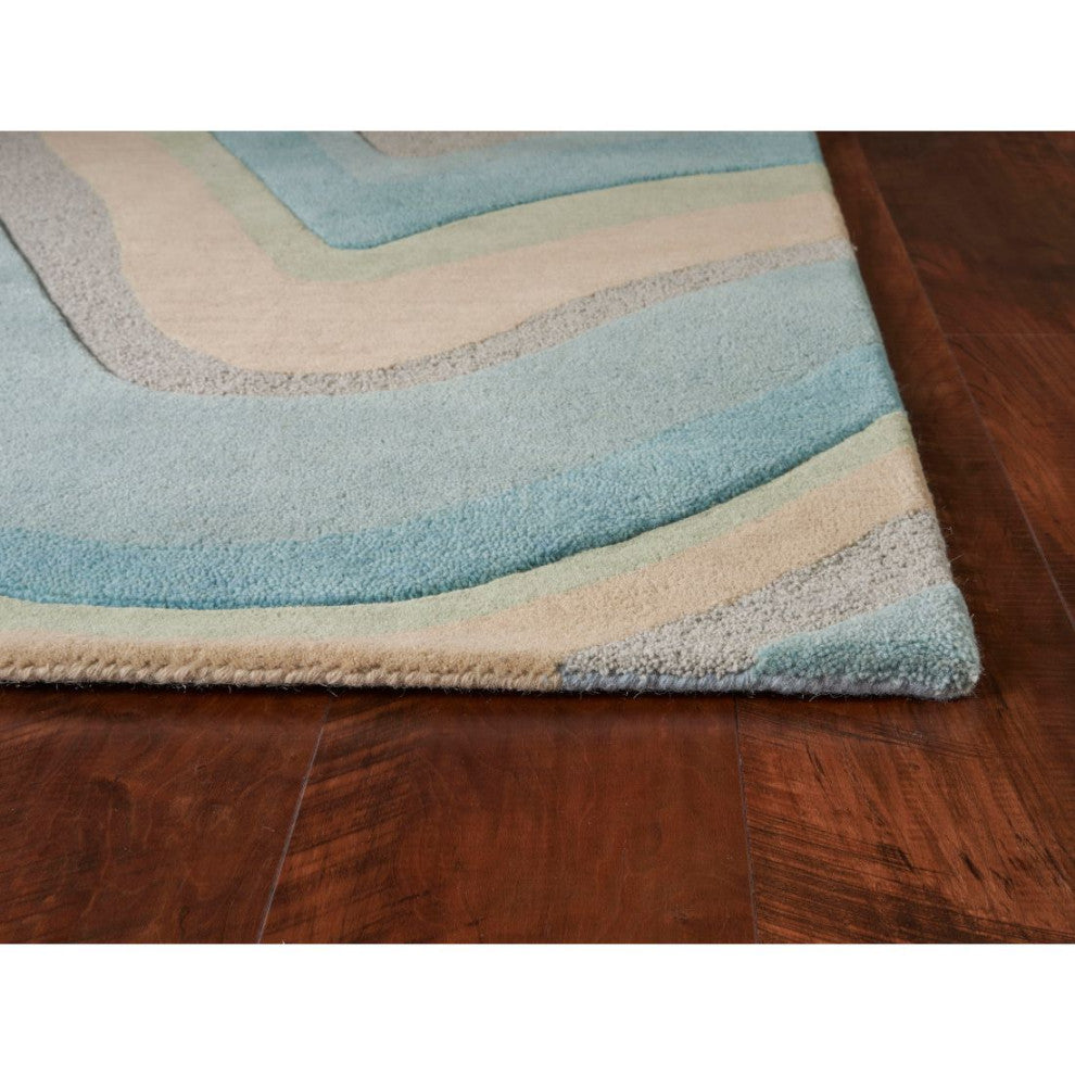 KAS Eternity 1059 Ocean Vibes Area Rug, 8'x10'