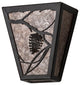 7 Wide Whispering Pines Wall Sconce