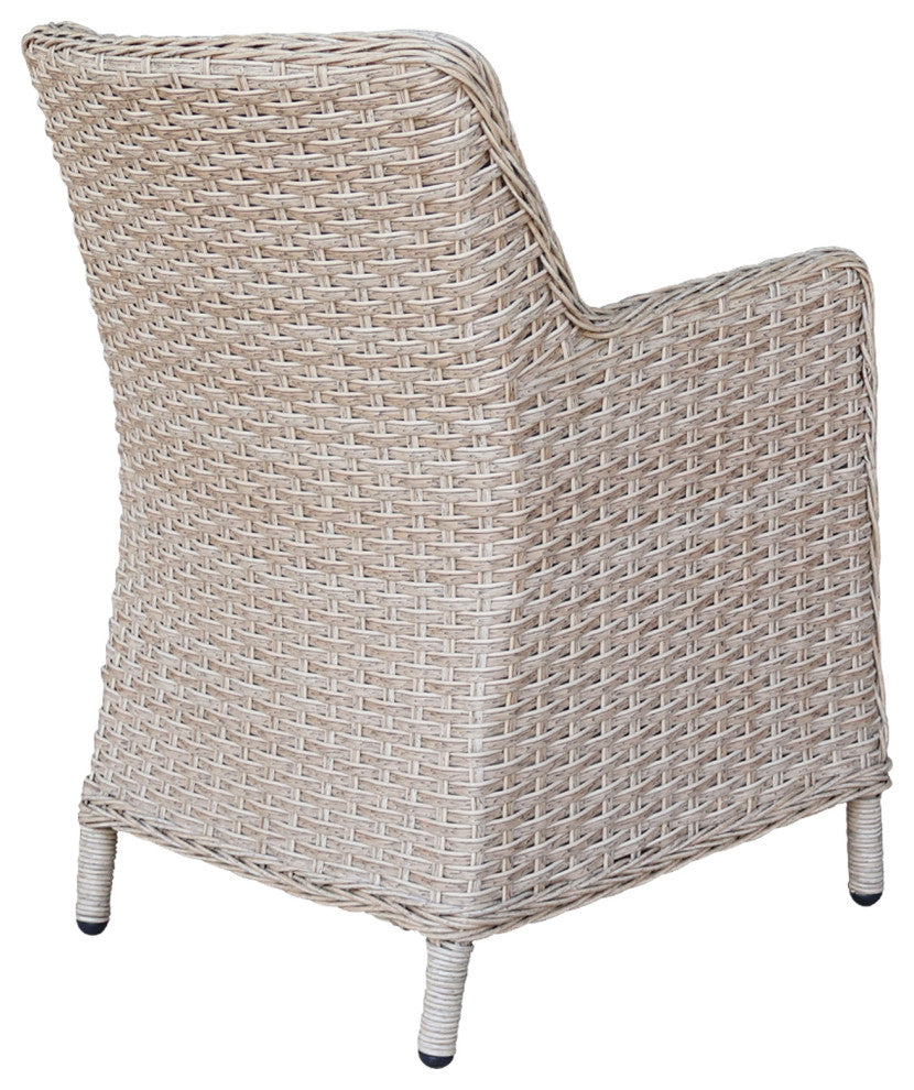 Outdoor Wicker Patio Dining Chair with Cushion