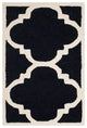 Safavieh Cambridge CAM140E 8' Square Black Rug