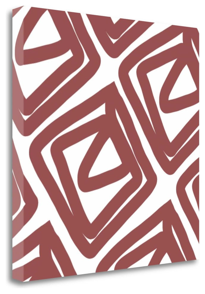 "Marsala Envelope" By Linda Woods, Giclee Print on Gallery Wrap Canvas