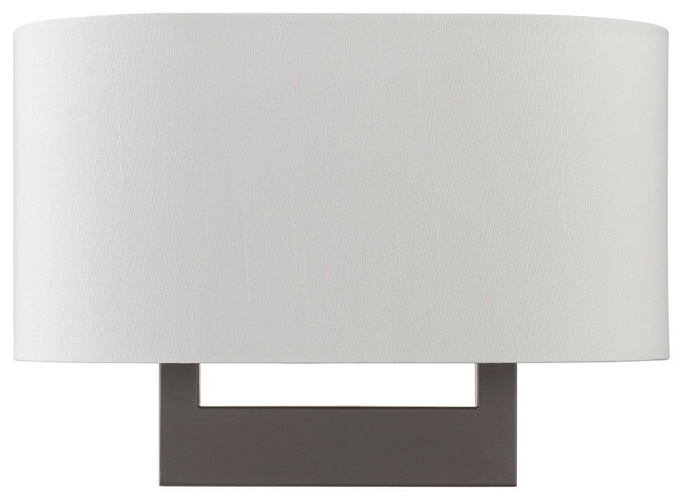 Livex Lighting Wall Sconces 2-Light Bronze Medium Sconce
