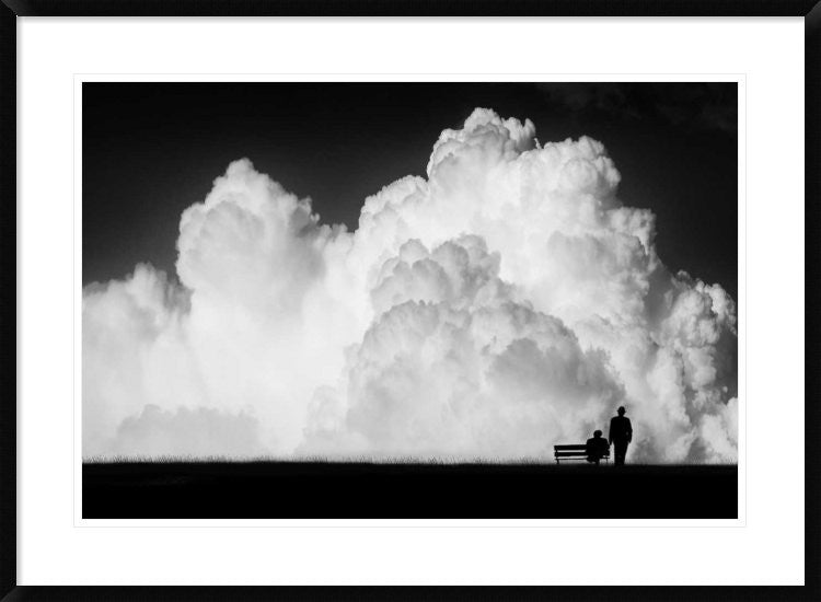 "Waiting For The Storm" Framed Digital Print by Stefan Eisele, 38"x28"
