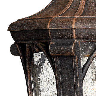 Hinkley Lighting H1316 10\"H 1 Light Lantern Outdoor Wall Sconce - Museum Black