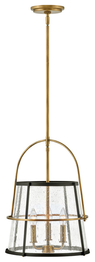 Hinkley Tournon Medium Pendant, Heritage Brass