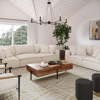 Cali Modular Loveseat, Natural
