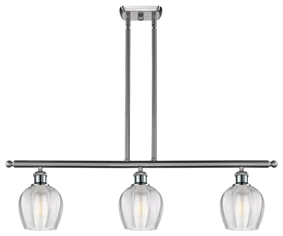 Innovations 516-3I-SN-G462-6 3 Light Island Light, Brushed Satin Nickel
