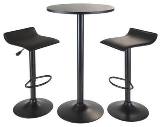 Obsidian 3-Piece Pub Set