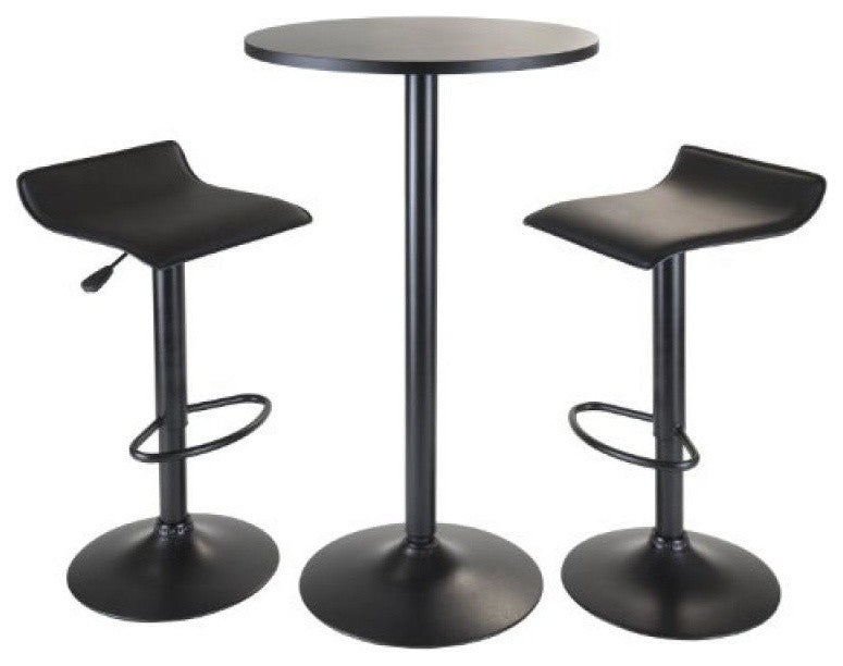 Obsidian 3-Piece Pub Set