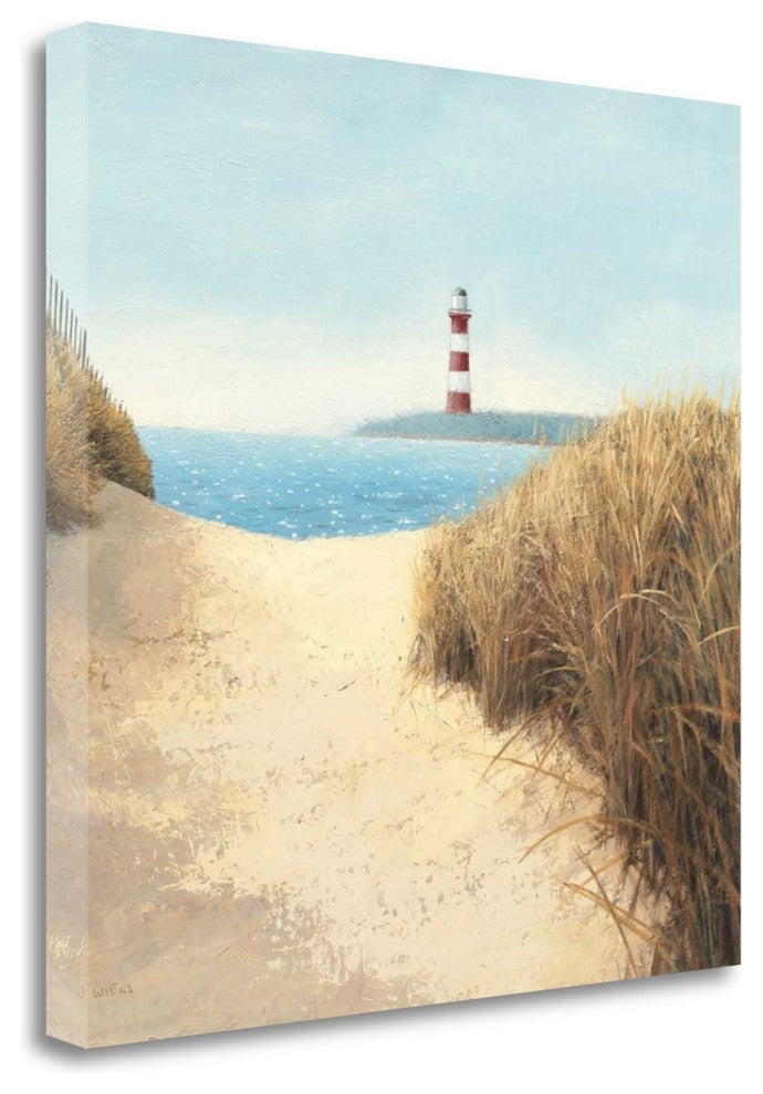 "Beach Path Square" By James Wiens, Giclee Print on Gallery Wrap Canvas