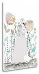 "Princess And The Rabbit" By Sarah Ogren, Giclee Print on Gallery Wrap Canvas
