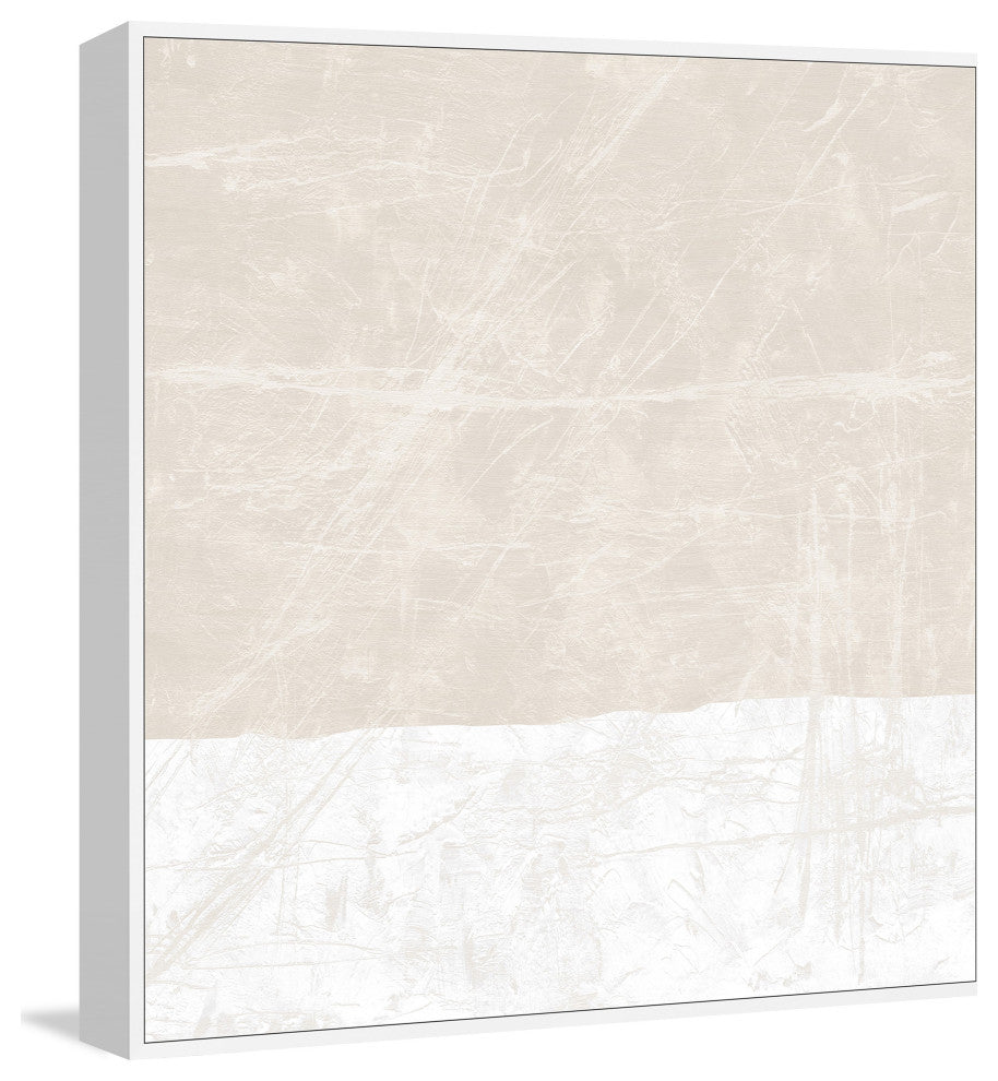 "Inward Passage" Floater Framed Painting Print on Canvas, 16x16