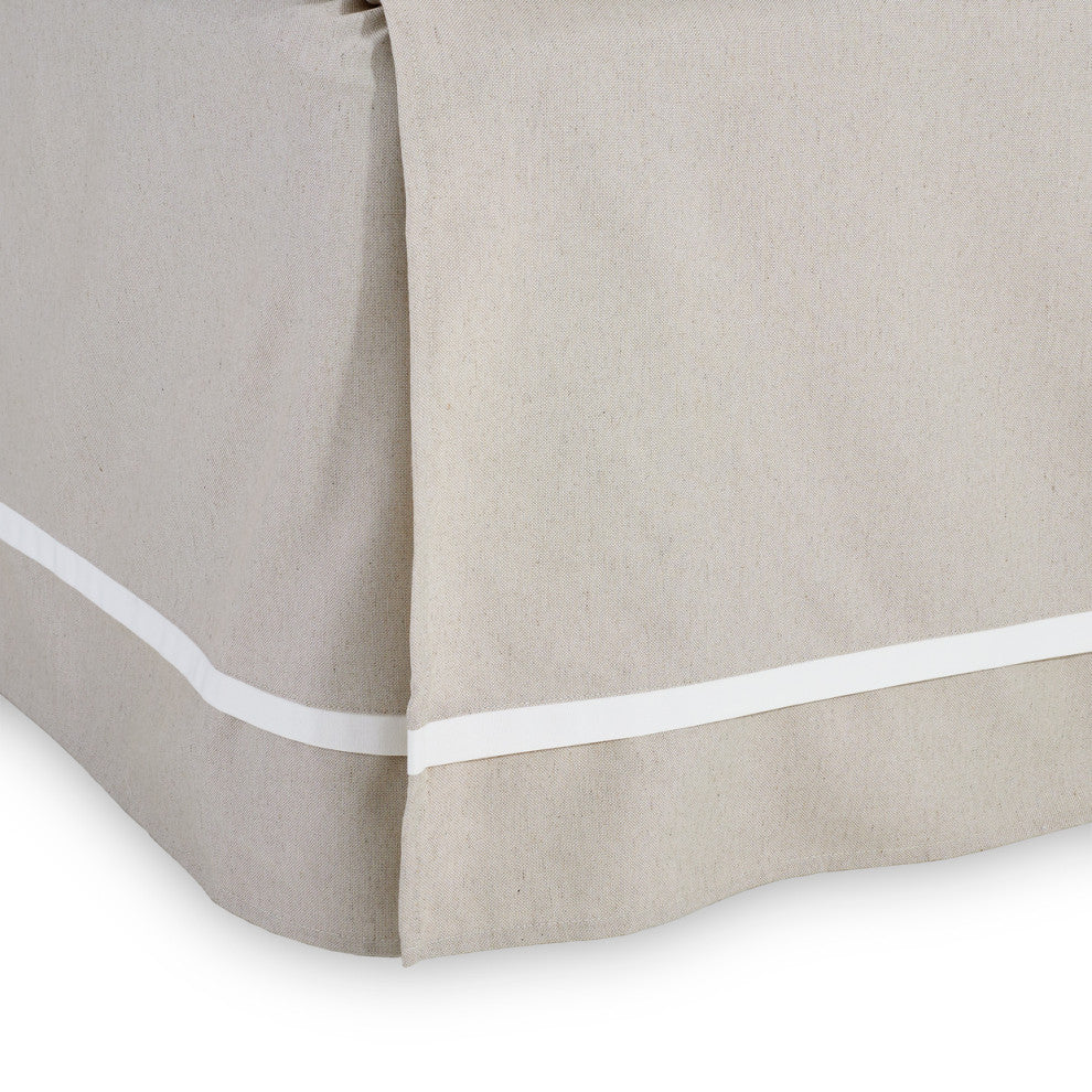 Aico Amini Harper 9 pc Queen Comforter Set in Natural