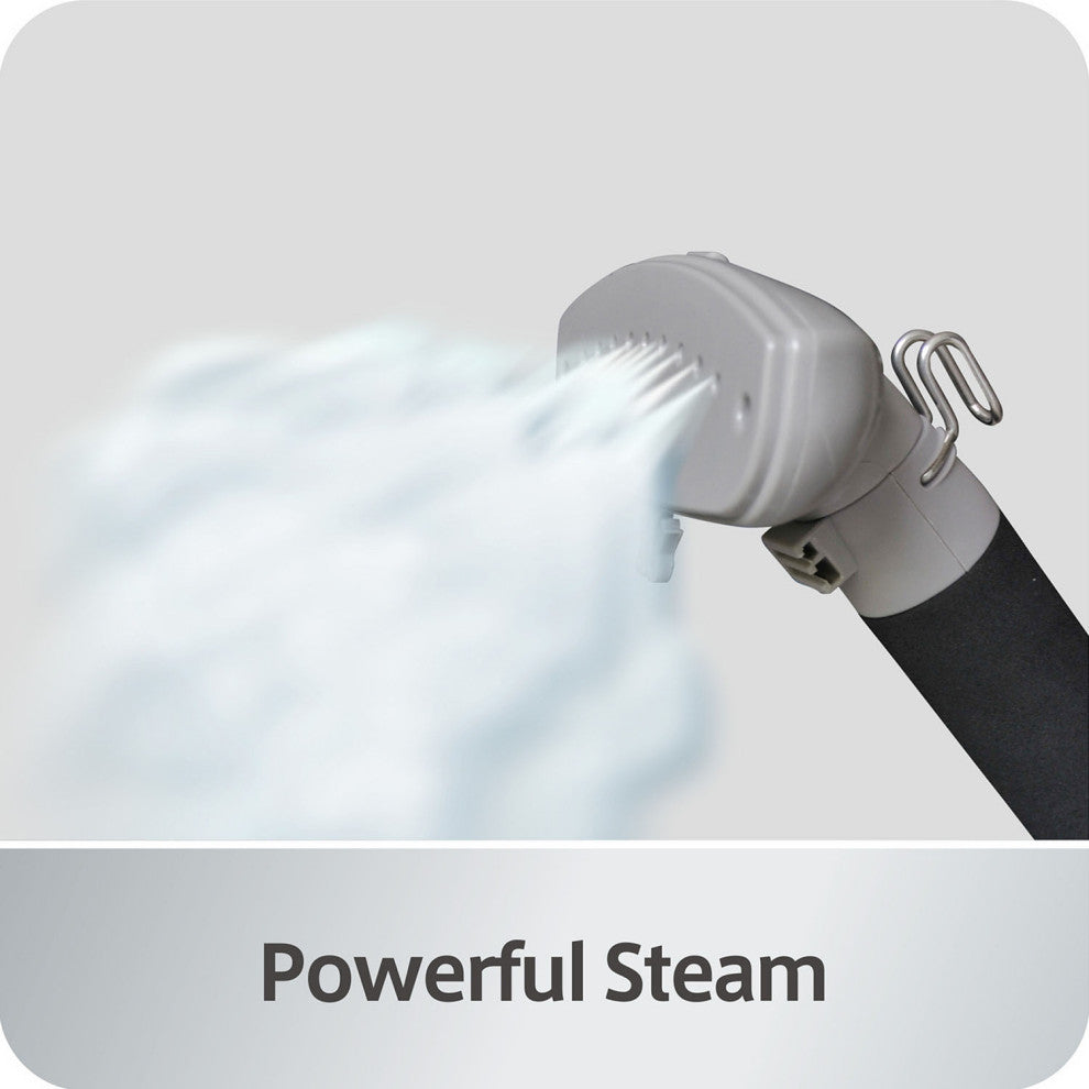 Professional Garment Steamer With Food Pedals, Silver
