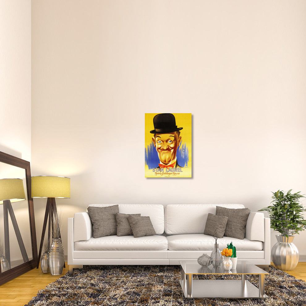 "Laurel & Hardy - Stan Laurel, 1933" Canvas by Hollywood Photo Archive, 26x36"