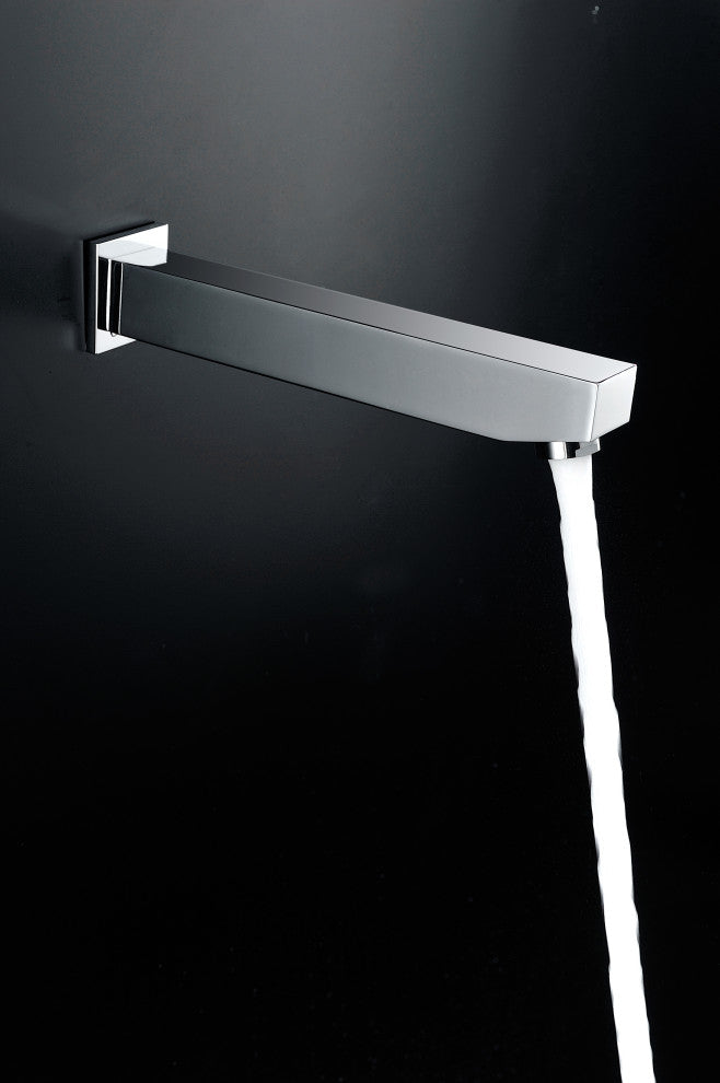 ANZZI Byne 1-Handle 1-Spray Tub and Shower Faucet With Sprayer Wand, Polished Ch