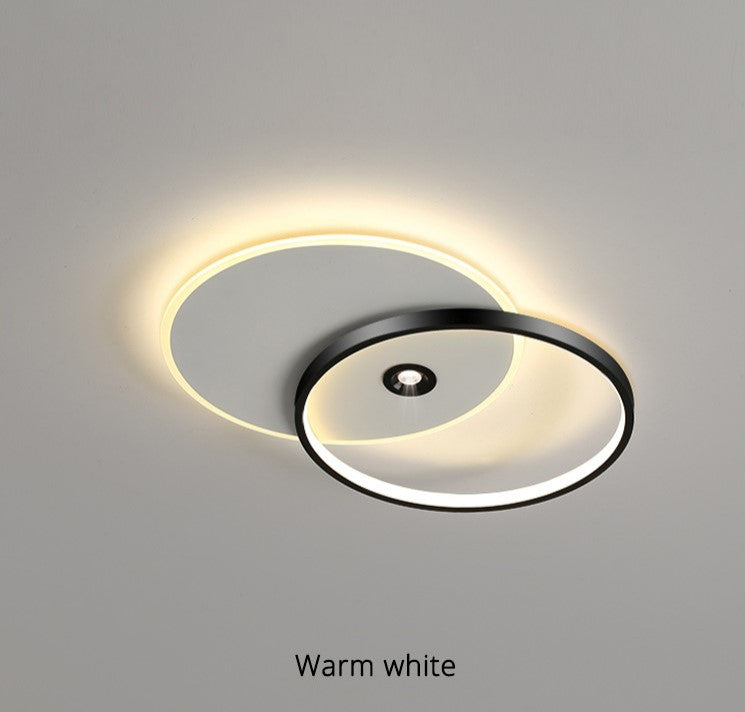 Spa | Dimmable LED Ceiling Lamp, Round Transparent, Warm Light