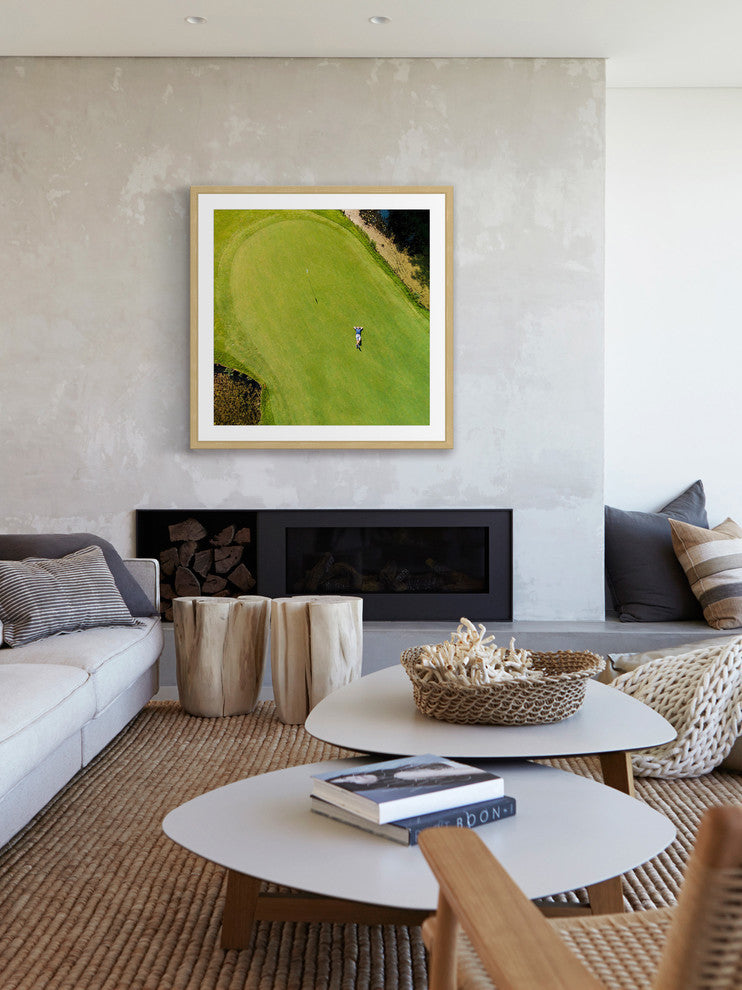 "On The Green" Framed Print by Karolis Janulis