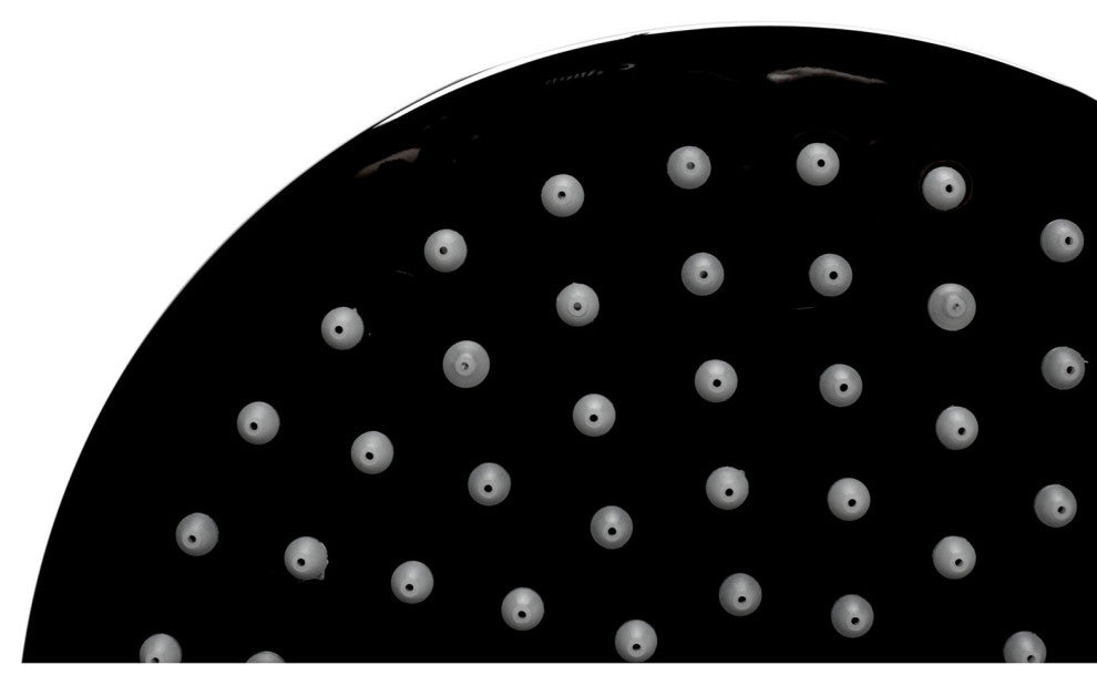 ALFI Brand LED8R-PC Polished Chrome 8" Round Multi Color LED Rain Shower Head