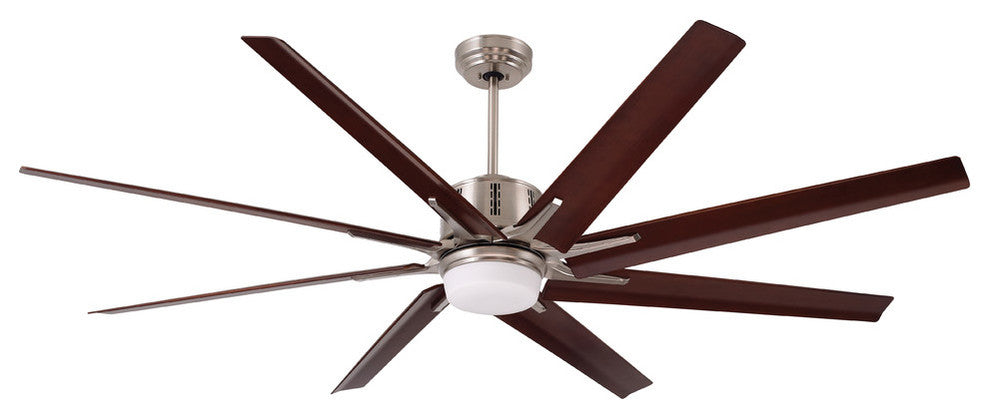 Emerson Aira Eco 72" Ceiling Fan Brushed Steel, Brushed Steel