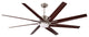 Emerson Aira Eco 72" Ceiling Fan Brushed Steel, Brushed Steel
