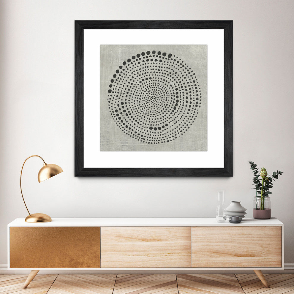 "Mythos II" Matted and Framed, 36" X 36"