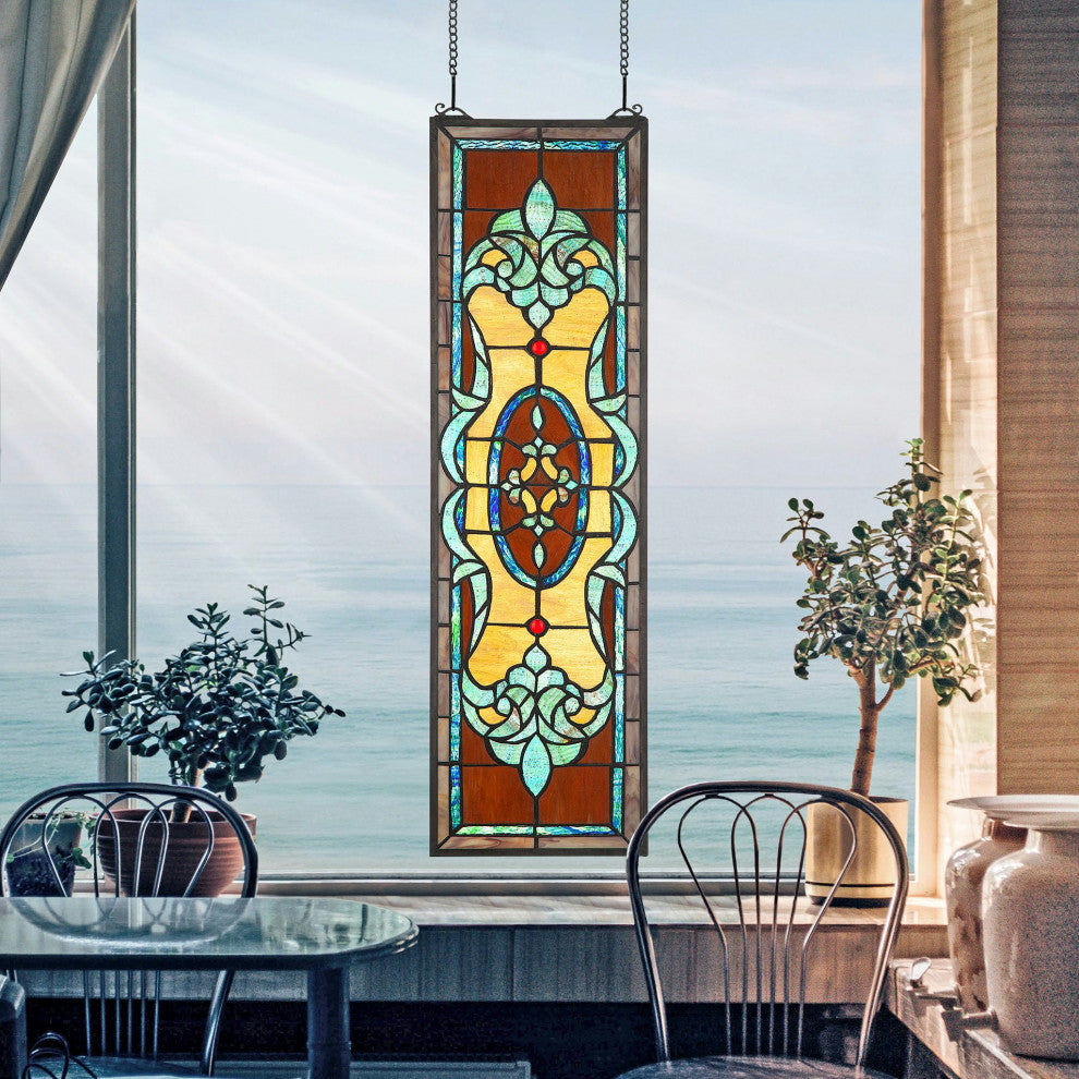 Gladstone Tiffany-Style Stained Glass Window