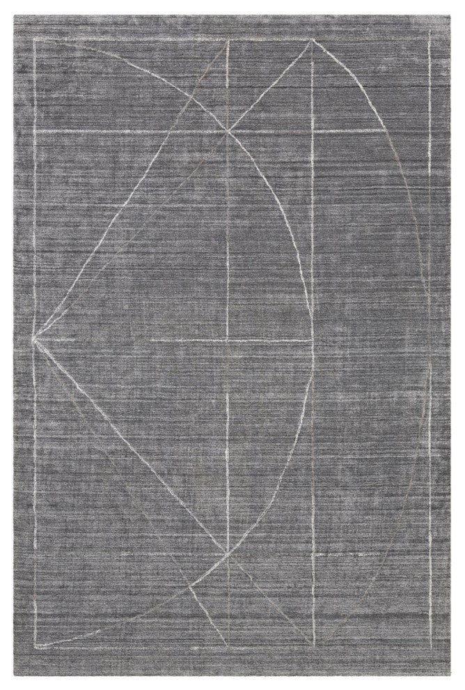 Uttermost Costilla Modern Gray 8x10 Rug 70034-8