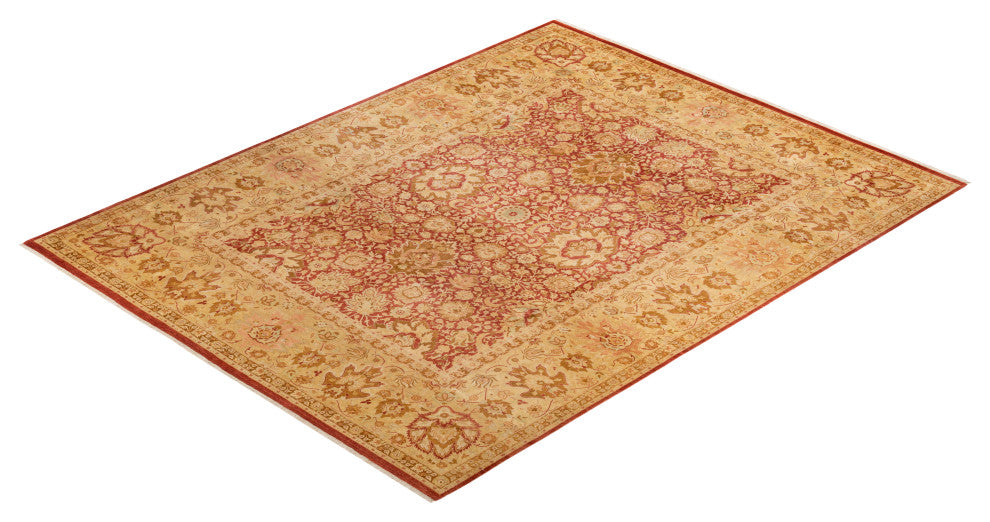 Mogul, One-of-a-Kind Hand-Knotted Area Rug Orange, 9' 2" x 11' 10"
