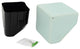Arcadia Garden Products Large Cube Wall Planter, Mint