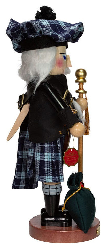 17.3" Steinbach Scottish Santa Nutcracker