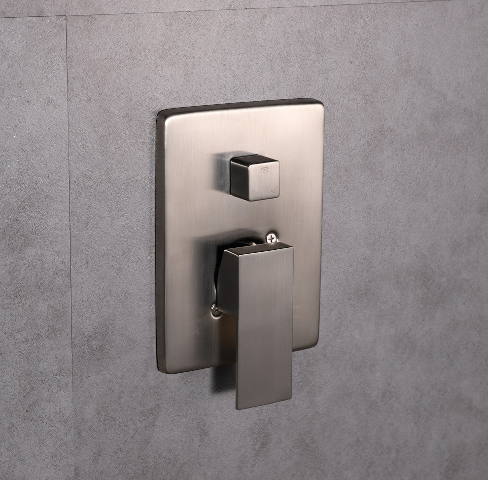 Dyconn Faucet Talise SS312A-BNT 3-Setting Shower Faucet System in Brushed Nickel