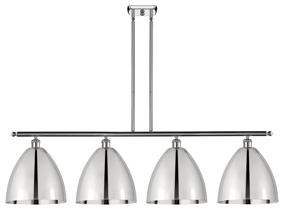 Ballston Dome Island Light, Polished Chrome, Polished Chrome