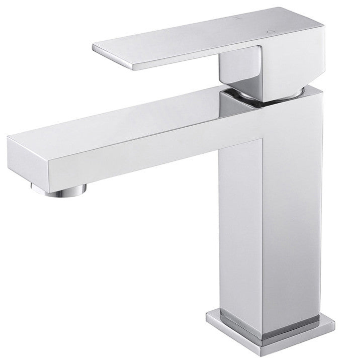 Monte Stainless Steel Single Hole Bathroom Faucet, Chrome