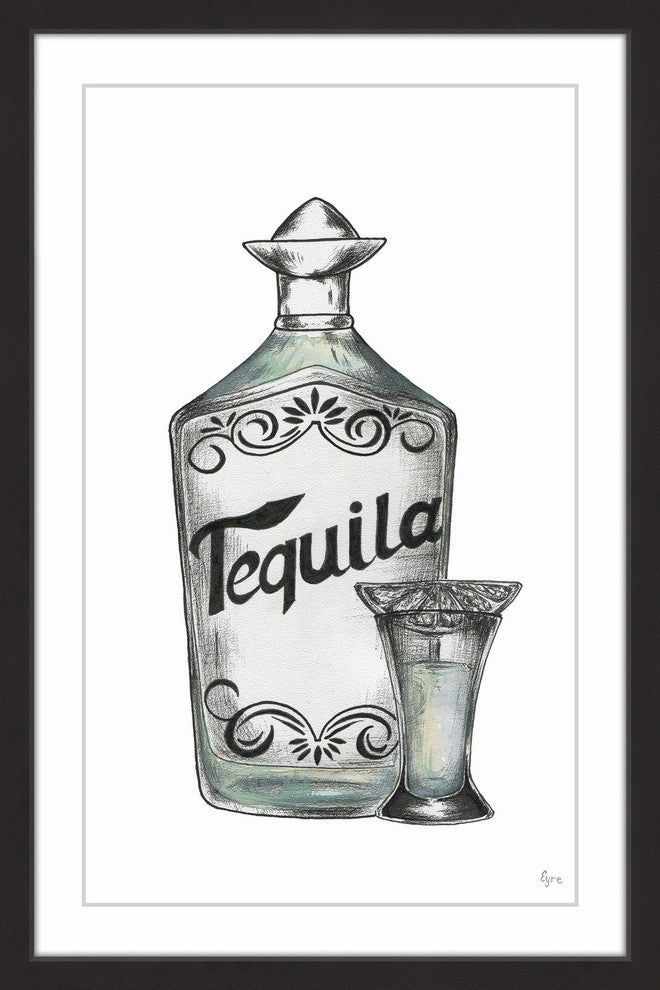 "Tequila Shot" Framed Painting Print, 30"x45"