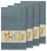 Serenity 4-Piece Embellished Bath Towel Set, Teal