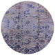 Ahgly Company Indoor Round Mid-Century Modern Area Rugs, 4' Round