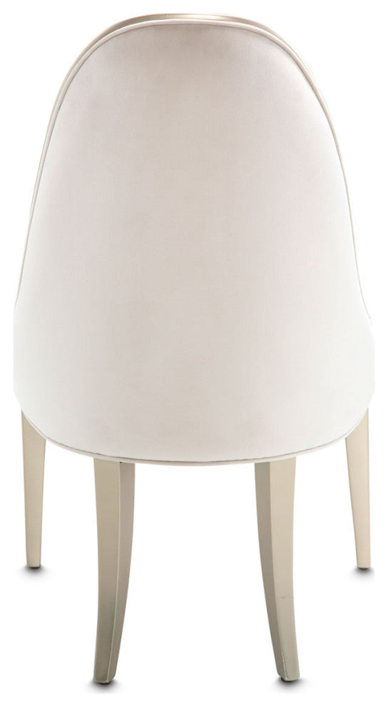 London Place Dining Side Chair - Creamy Pearl