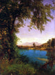 Albert Bierstadt South and North Moat Mountains Gallery Wrapped Canvas Print