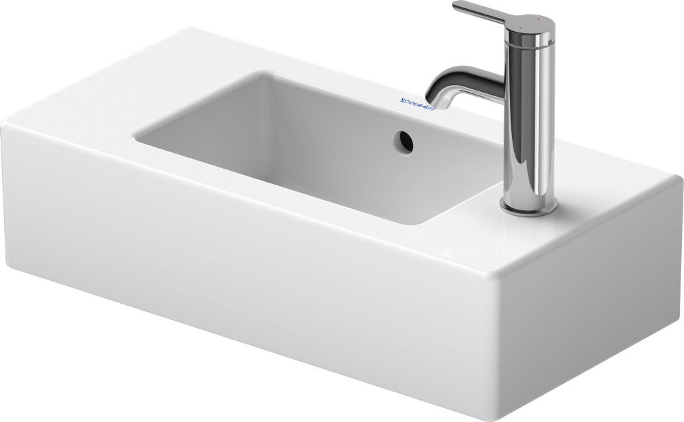 Duravit Vero Hand Rinse Bathroom Sink 07035000091 White WonderGliss
