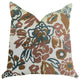 Floweret Luxury Throw Pillow, 22"x22"