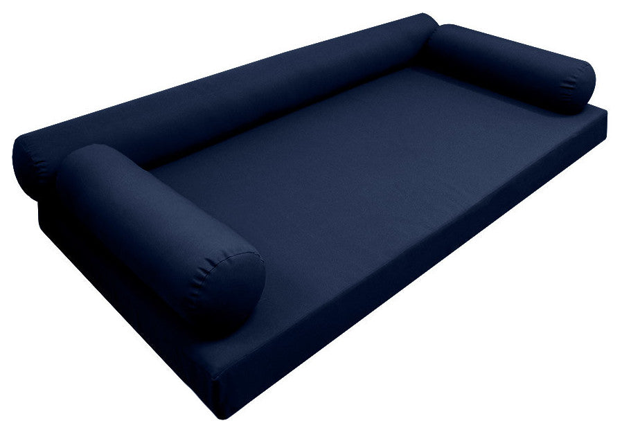 Style6 Full Size Knife Edge Mattress Bolster Pillow Outdoor SlipCover ONLY AD101